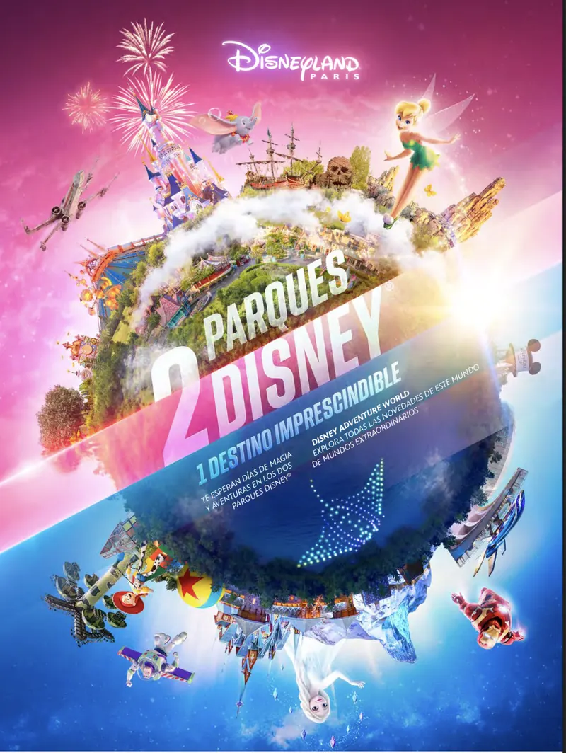 Disneyland París: 2 parques Disney, 1 destino imprescindible